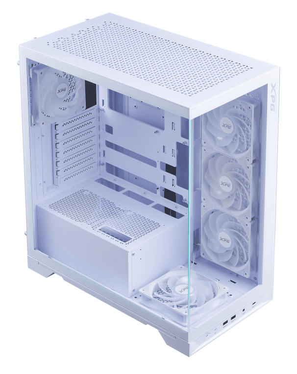Caja ATX Xpg Invader X Blanca 1xUSB-C/2xUSB2.0 — imagen 1