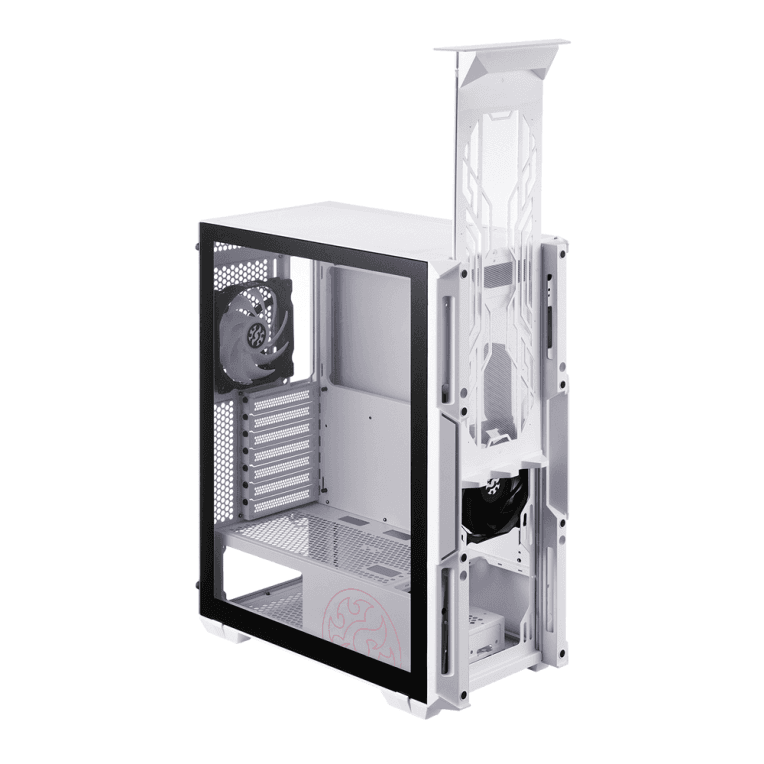 Caja ATX Xpg Starker Air Blanca 2xUSB miniatura 3