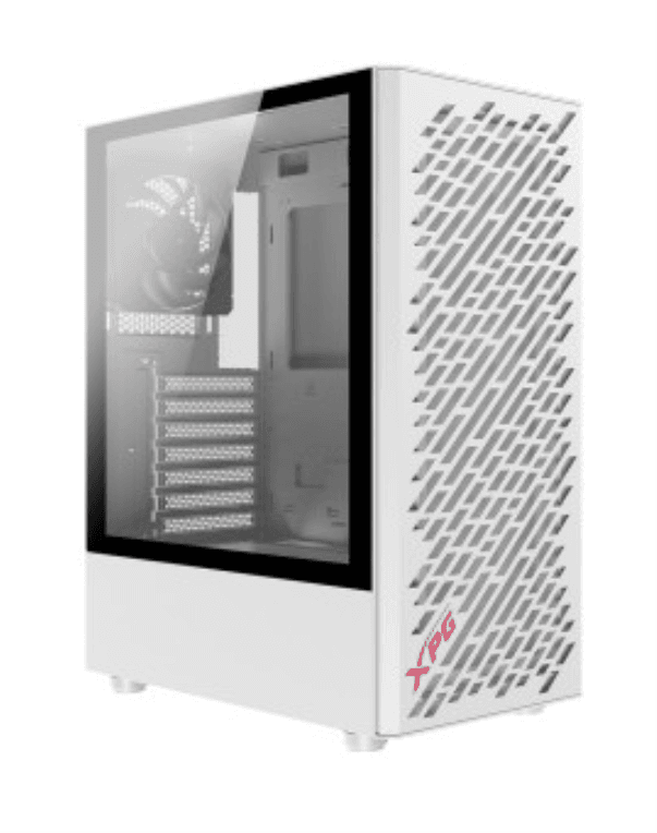 Caja ATX Xpg Valor Air Blanca 2xUSB sin Fuente — imagen 1