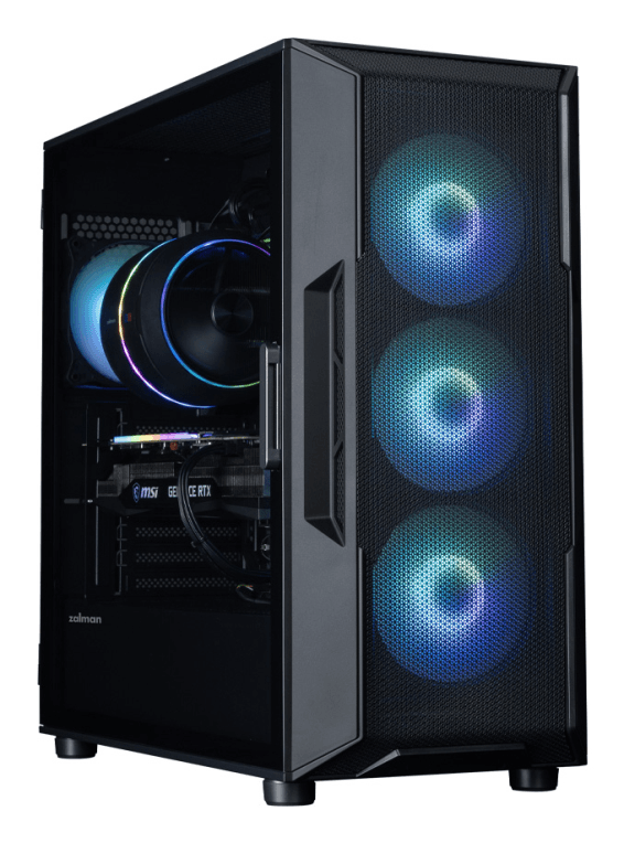Caja ATX Zalman I3 Neo ARGB V2 Negra 2xUSB3.0 miniatura 2