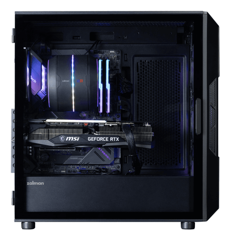 Caja ATX Zalman I3 Neo ARGB V2 Negra 2xUSB3.0 miniatura 7