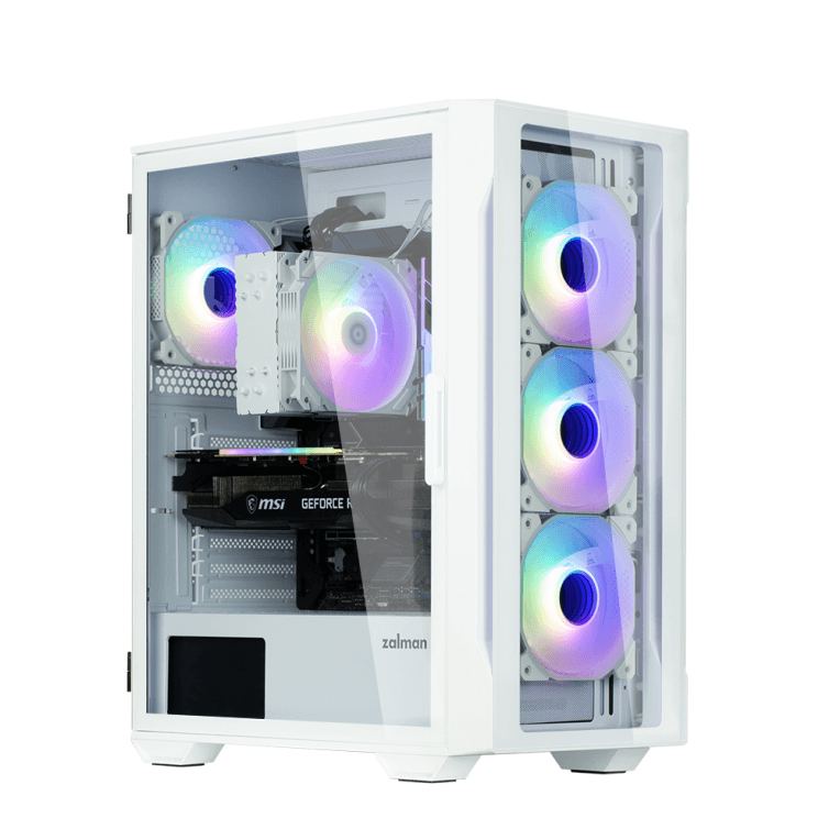 Caja ATX Zalman I3 Neo TG Blanca 2xUSB3.0 miniatura 2
