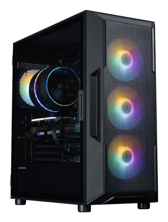 Caja ATX Zalman I3 Neo V2 Negra 2xUSB3.0 — imagen 1