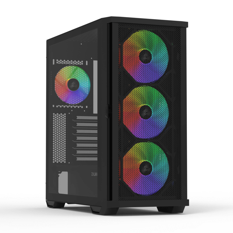 Caja ATX Zalman Z10 Plus ARGB 3 Ventiladores miniatura 2