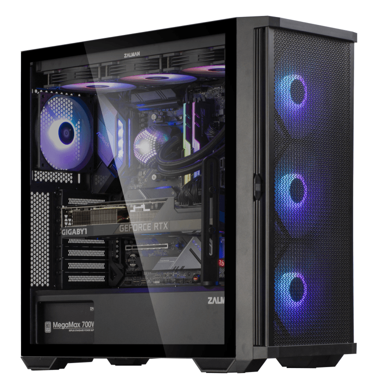 Caja ATX Zalman Z10 Plus ARGB 3 Ventiladores miniatura 5