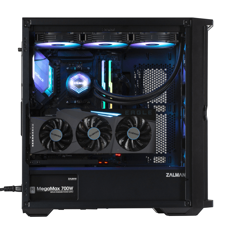 Caja ATX Zalman Z10 Plus ARGB 3 Ventiladores miniatura 6