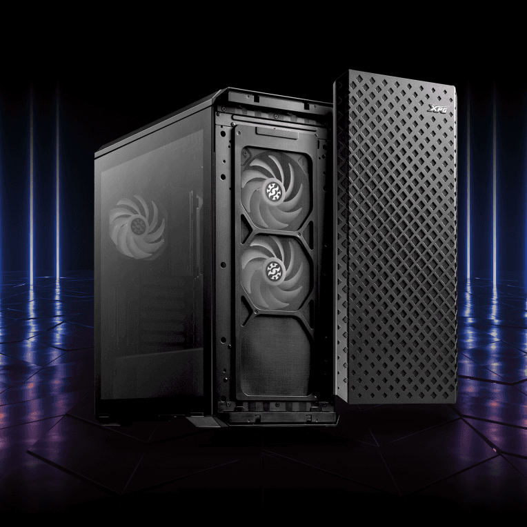 Caja E-ATX Xpg Defender Pro ARGB Negra 2xUSB miniatura 2