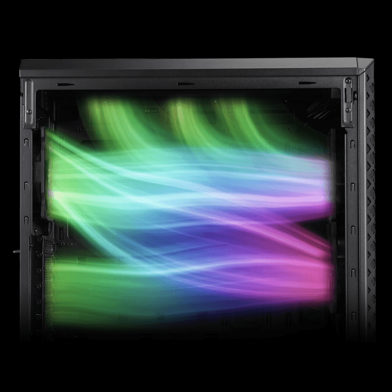 Caja E-ATX Xpg Defender Pro ARGB Negra 2xUSB miniatura 4