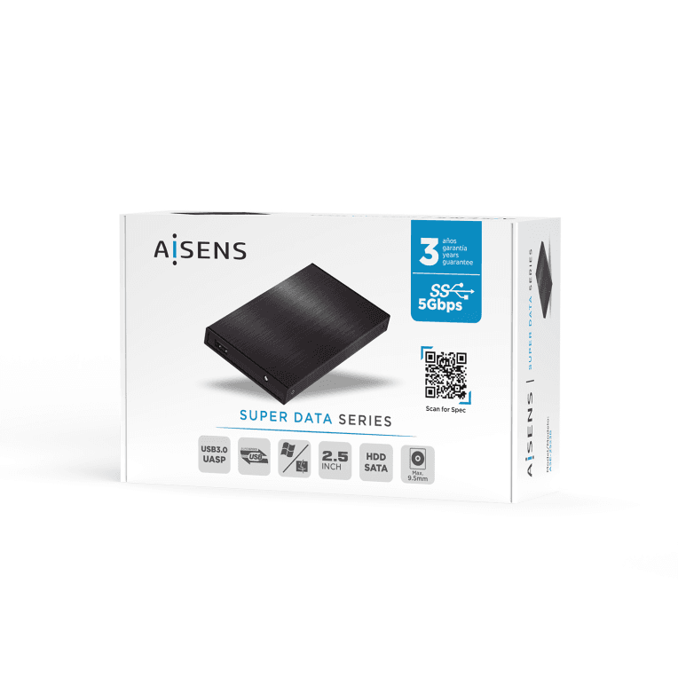 Caja Externa Aisens ASE-2523B 2.5" Negra miniatura 6