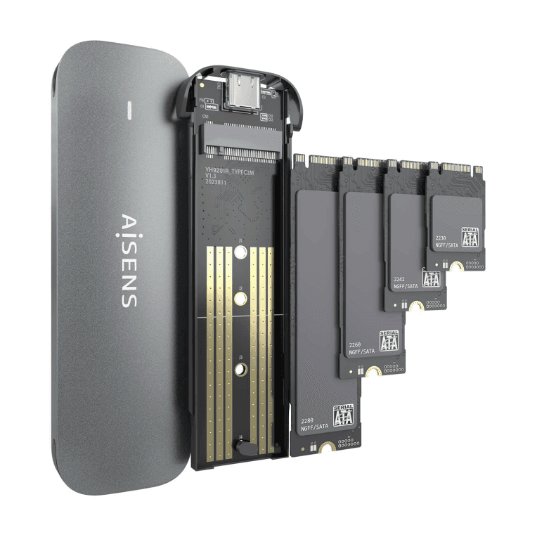 Caja Externa Aisens ASM2-006GRY M.2 Gris miniatura 4