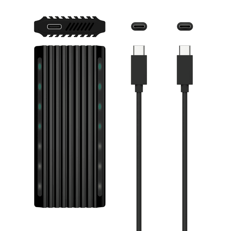 Caja Externa Aisens Asm2-Rgb012B M.2 Negra miniatura 6