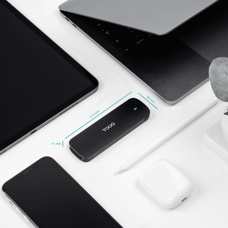 Caja Externa Tooq Tqe-2201B M.2 Aluminio Negra miniatura 3