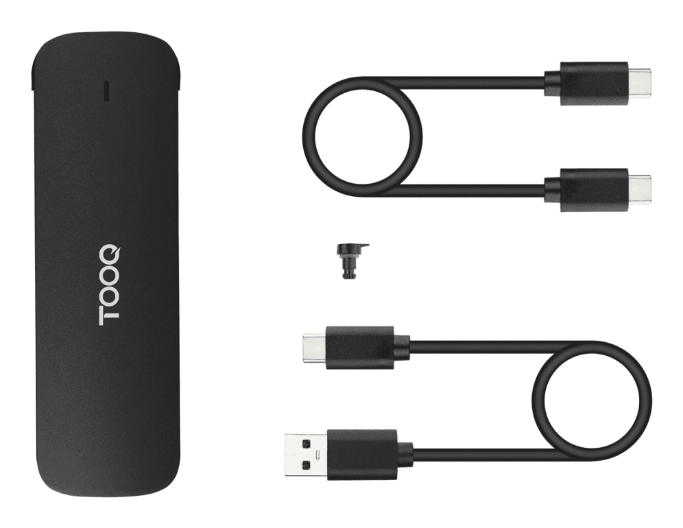 Caja Externa Tooq Tqe-2201B M.2 Aluminio Negra miniatura 4