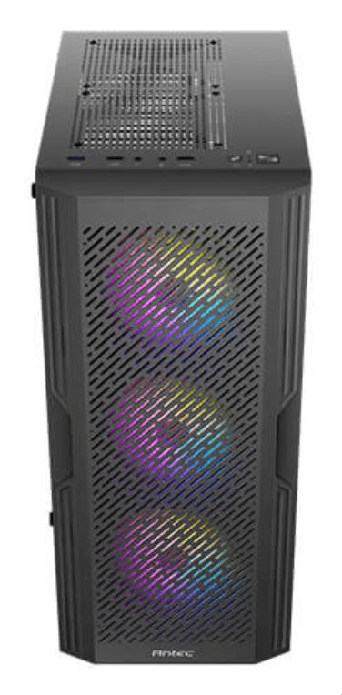 Caja Micro-ATX Antec AX20 RGB Negra 2xUSB2.0 miniatura 2