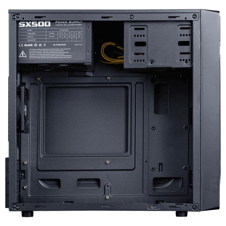 Caja Micro-ATX Hiditec Q2 Pro 2xUSB3.0 miniatura 4