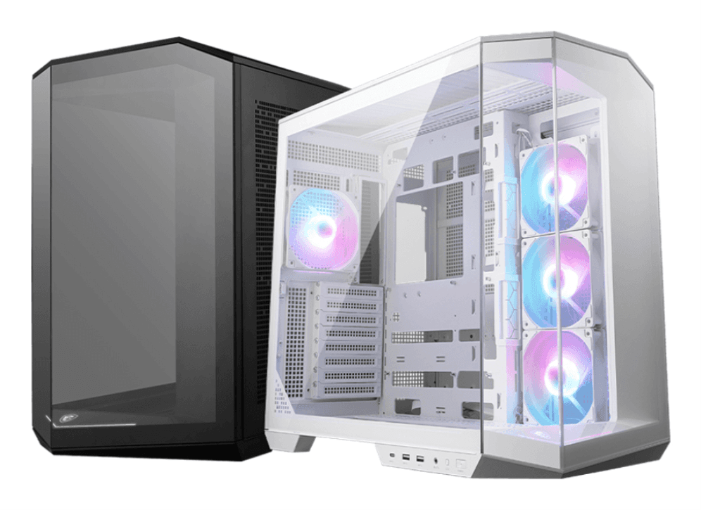 Caja Micro-ATX MSI MAG Pano 100R PZ RGB Blanca miniatura 4
