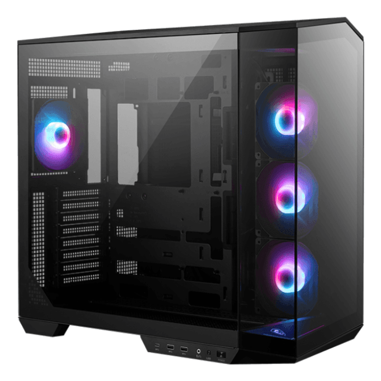 Caja Micro-ATX MSI MAG Pano 100R PZ RGB Negra miniatura 2