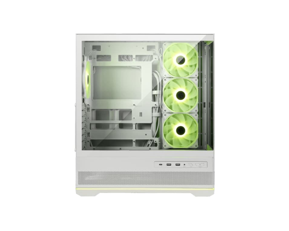 Caja Micro-ATX Msi MAG Pano 110R PZ RGB Blanca miniatura 2