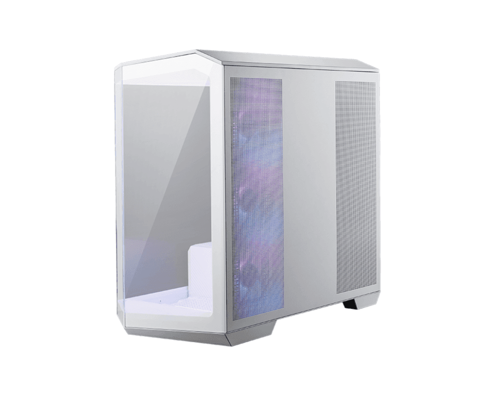 Caja Micro-ATX MSI MAG Pano M100R PZ RGB Blanca miniatura 2