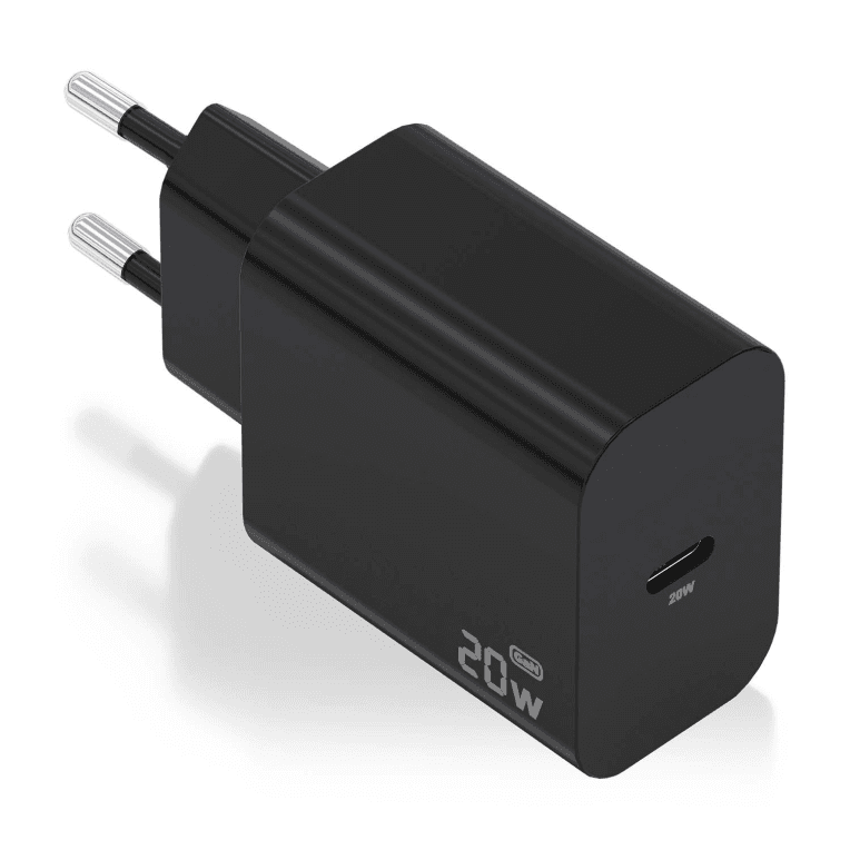 Cargador Aisens GaN 20W 1xUSB-C PD3.0 Negro — imagen 1