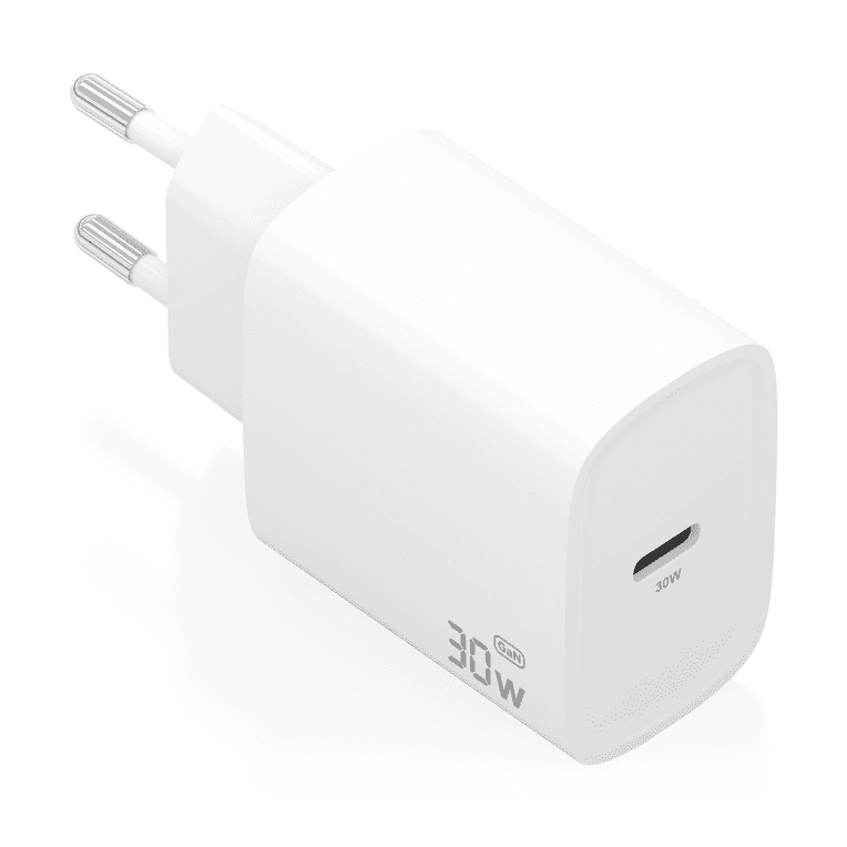 Cargador Aisens Gan 30W 1xUsb-C Pd3.0 Blanco — imagen 1