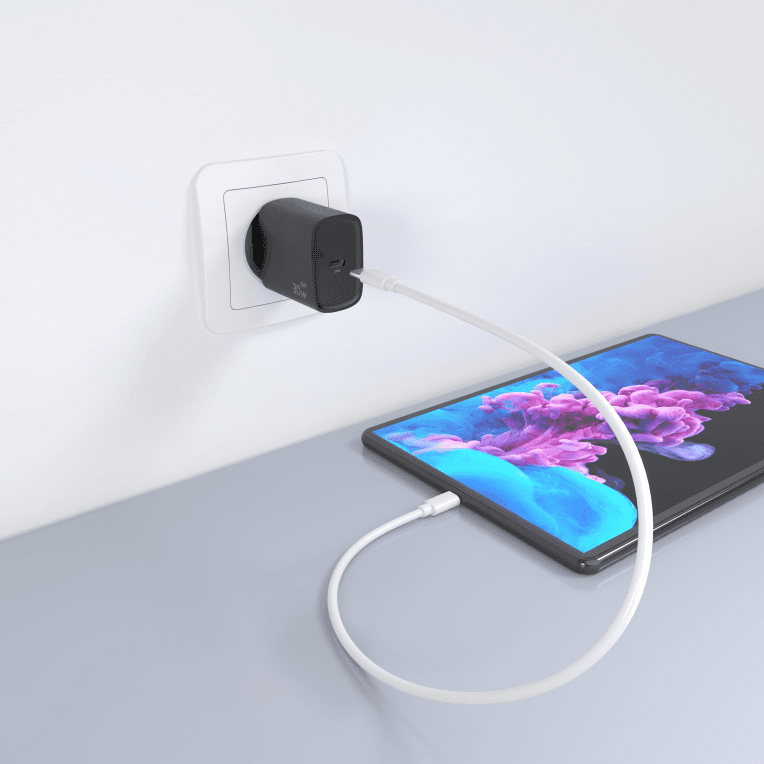 Cargador Aisens Gan 30W 1xUsb-C Pd3.0 Negro miniatura 7