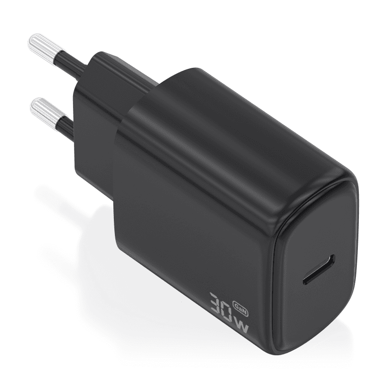 Cargador Aisens Gan 30W 1xUsb-C Pd3.0 Negro 2 miniatura 2