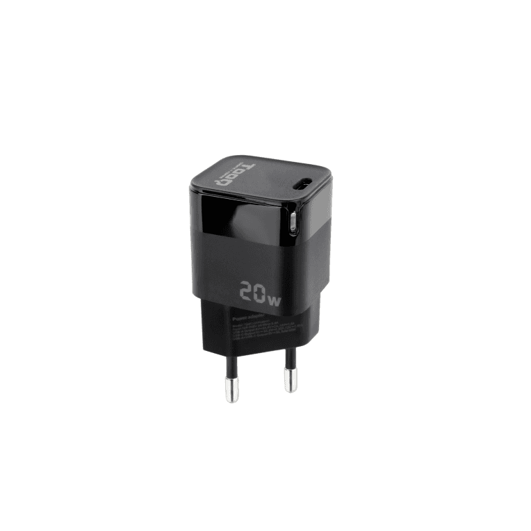 Cargador De Pared Tooq USB-C PD 20W Negro miniatura 2