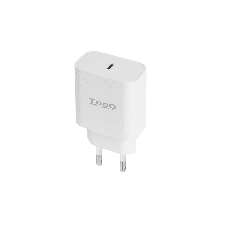 Cargador De Pared Tooq USB-C PD3.0 20W Blanco