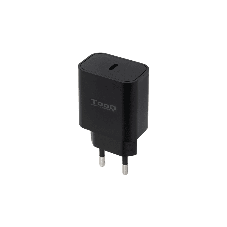 Cargador De Pared Tooq USB-C PD3.0 20W Negro miniatura 2