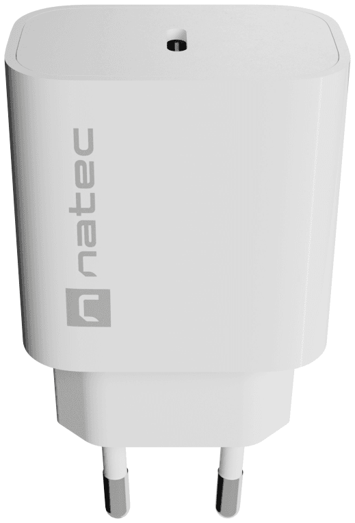 CARGADOR NATEC RIBERA 20W 1XUSB-C PD3.0 BLANCO miniatura 4