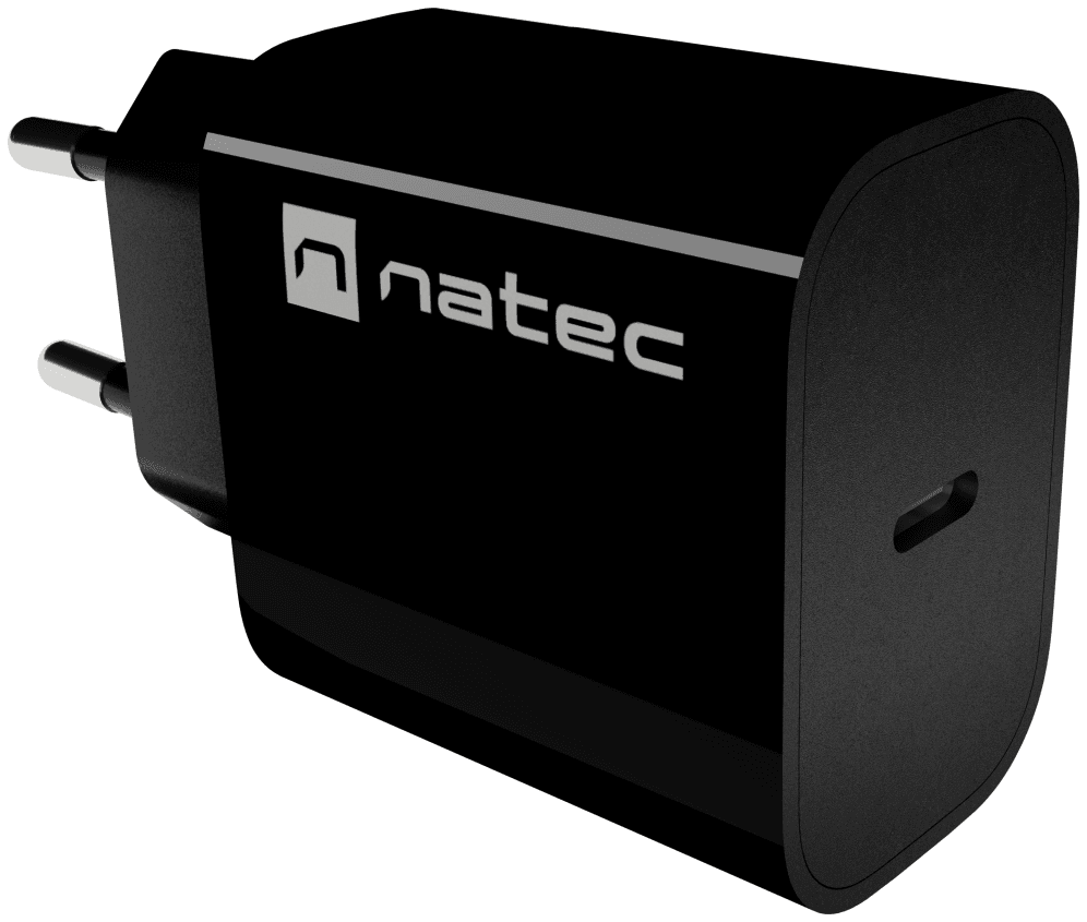 CARGADOR NATEC RIBERA 20W 1XUSB-C PD3.0 NEGRO miniatura 6