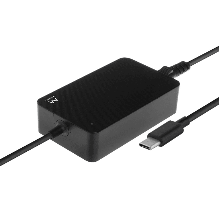 Cargador para portátil Ewent USB-C 65W Negro miniatura 2
