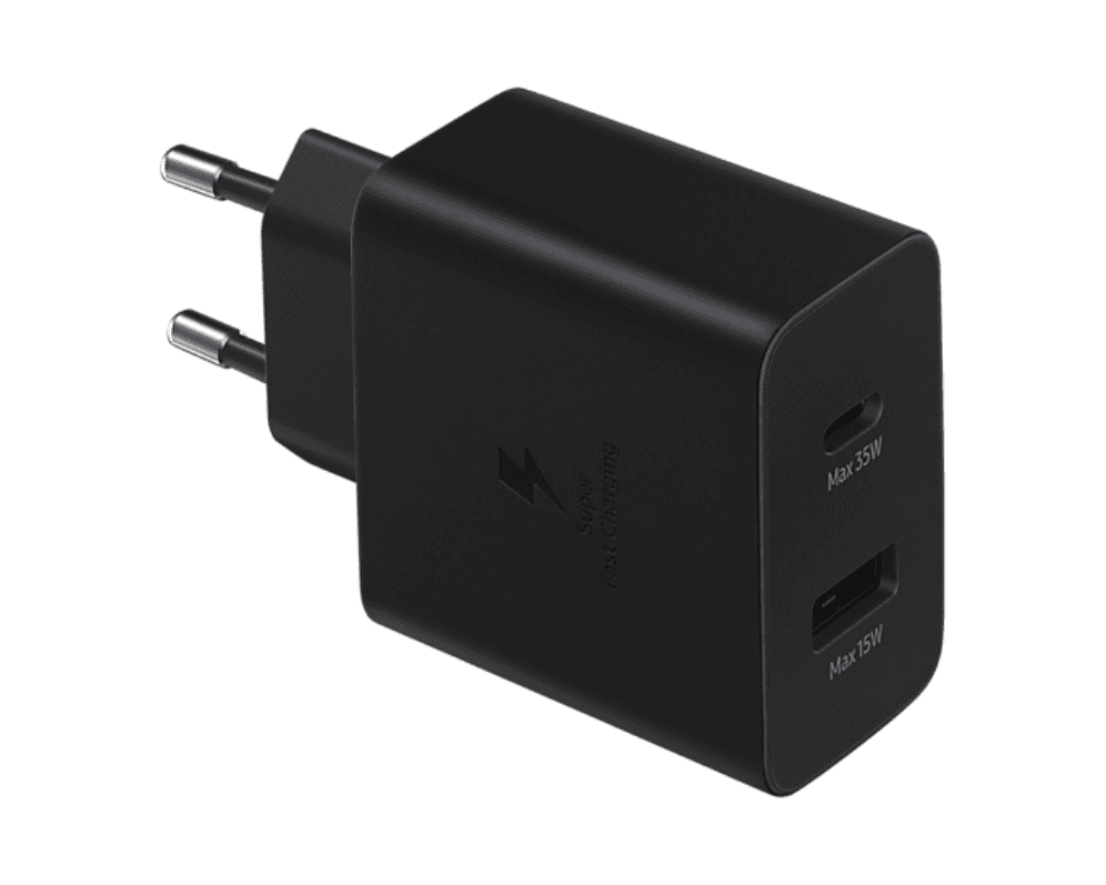 Cargador Samsung TA220N 35W Duo Negro miniatura 2