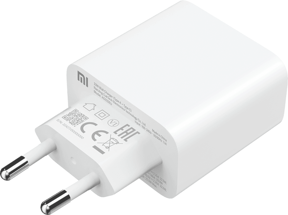 CARGADOR XIAOMI MI 33W FST CHARGER DOBLE PORT 1A1