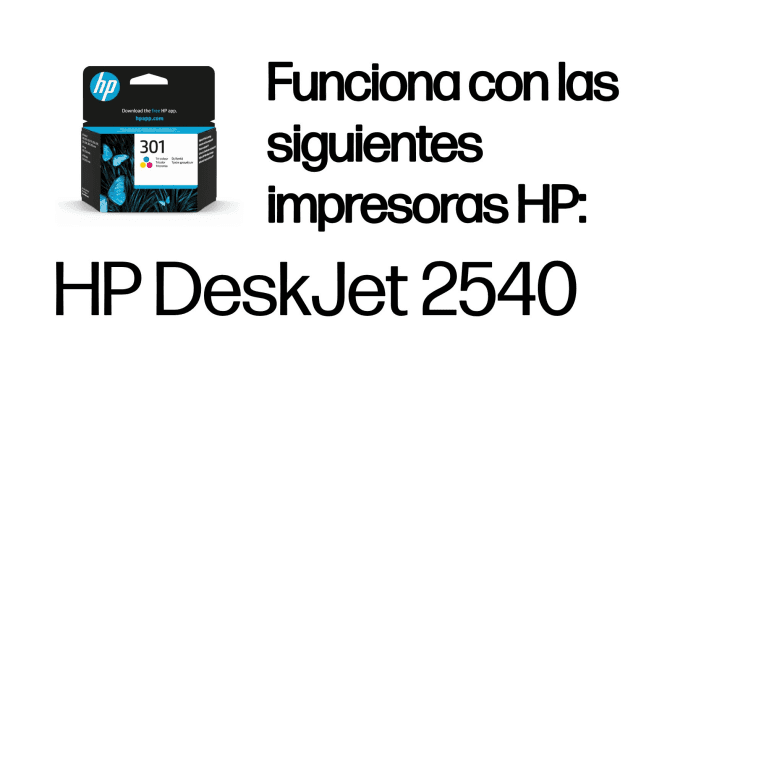 Cartucho de Tinta Silla Hp 301 Tricolor miniatura 3