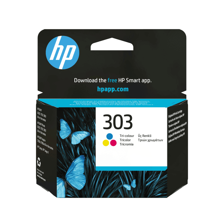 Cartucho de Tinta Silla HP 303 Tricolor miniatura 2