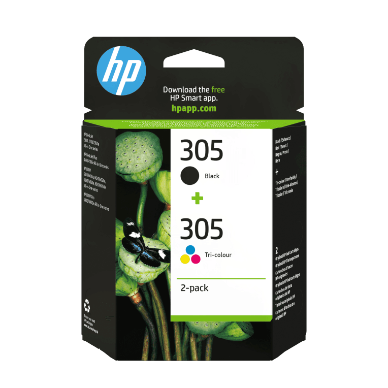 Cartucho de Tinta Silla Hp 305 Pack Color Negro — imagen 1