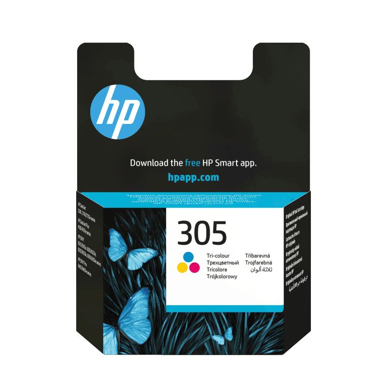 Cartucho de Tinta Silla HP 305 Tricolor miniatura 2