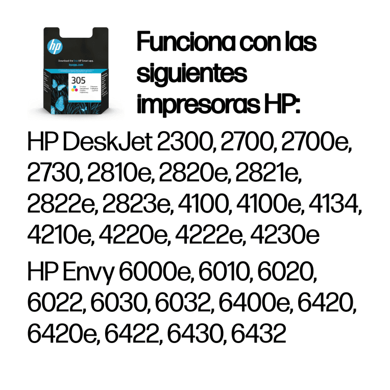Cartucho de Tinta Silla HP 305 Tricolor miniatura 3