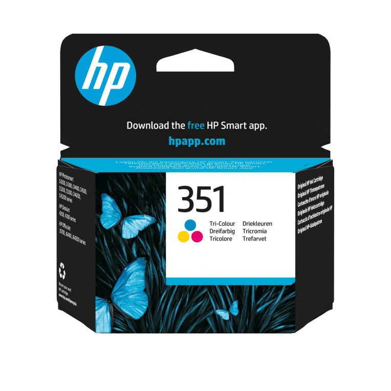 Cartucho de Tinta Silla HP 351 Tricolor miniatura 2