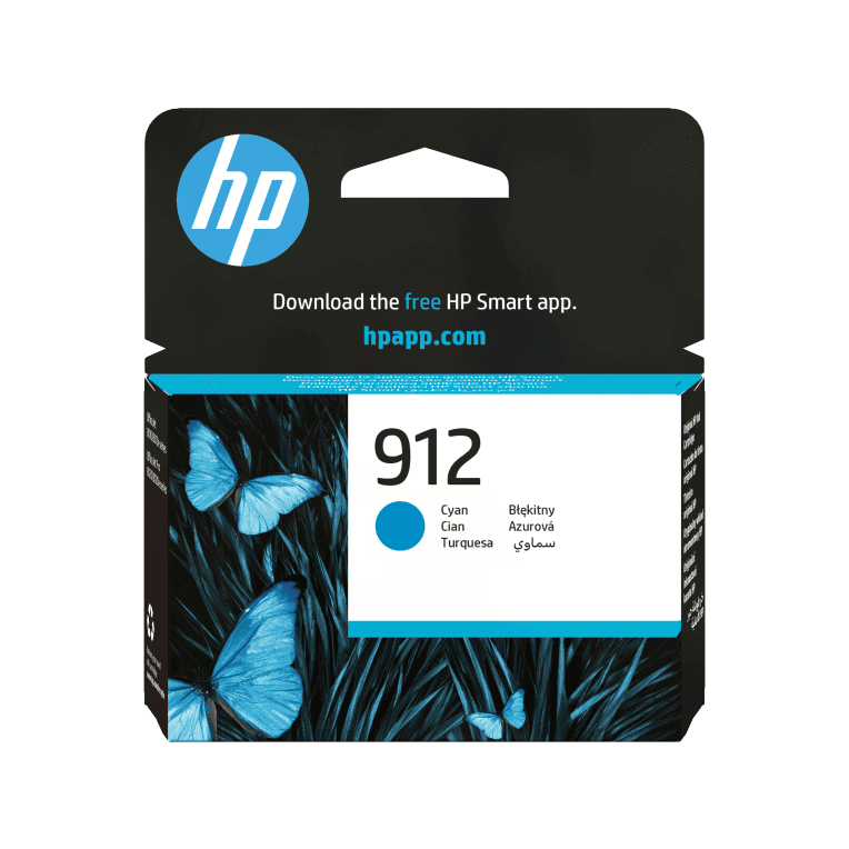 Cartucho de Tinta Silla Hp 912 Cyan miniatura 2
