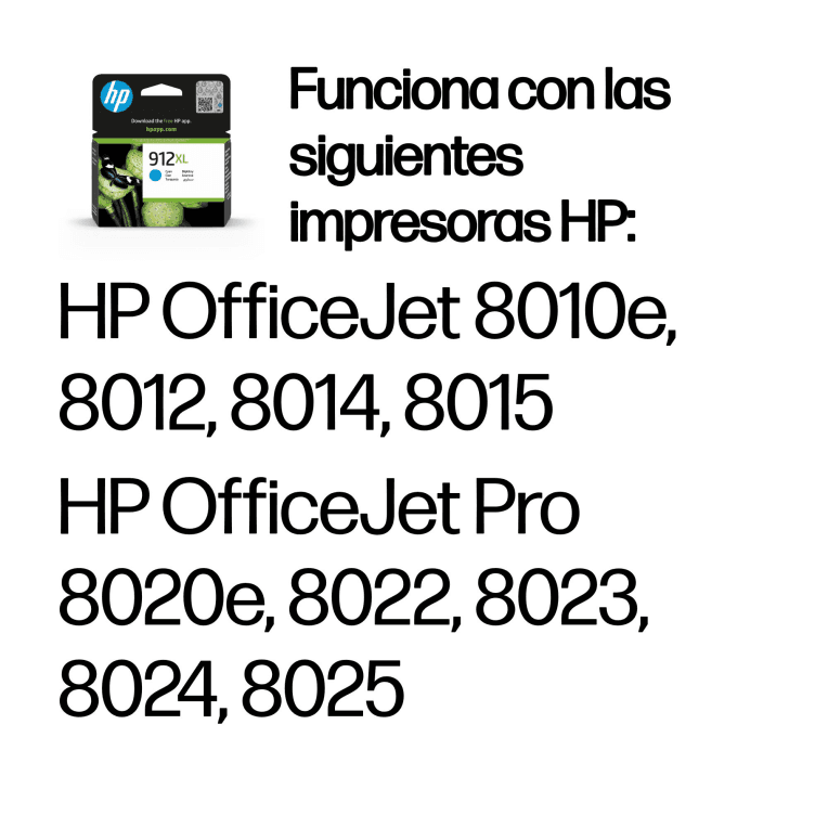 Cartucho de Tinta Silla HP 912 XL Cian miniatura 3
