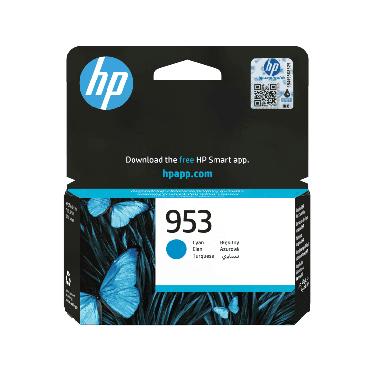 Cartucho de Tinta Silla HP 953 Cian miniatura 2