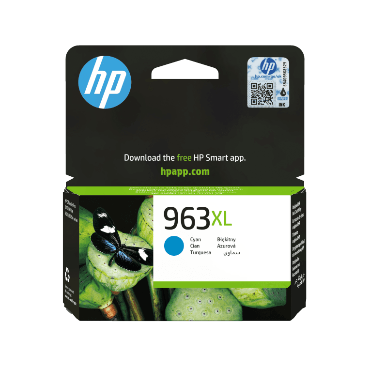 Cartucho de Tinta Silla HP 963XL Cian miniatura 2
