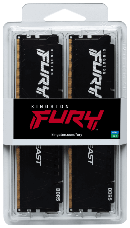 DDR5 KINGSTON 2x 16GB 5600 FURY BEAST EX miniatura 6
