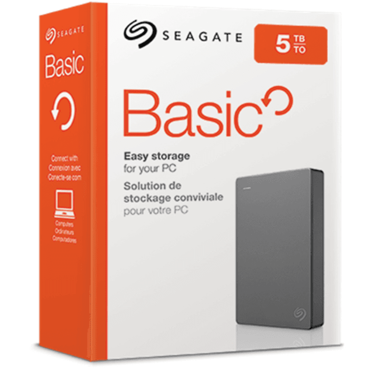 Disco Duro Externo 2.5" Seagate 5TB Basic Negro miniatura 6