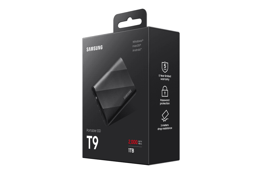 Disco Duro Externo SSD Samsung 1TB T9 Cifrado miniatura 16