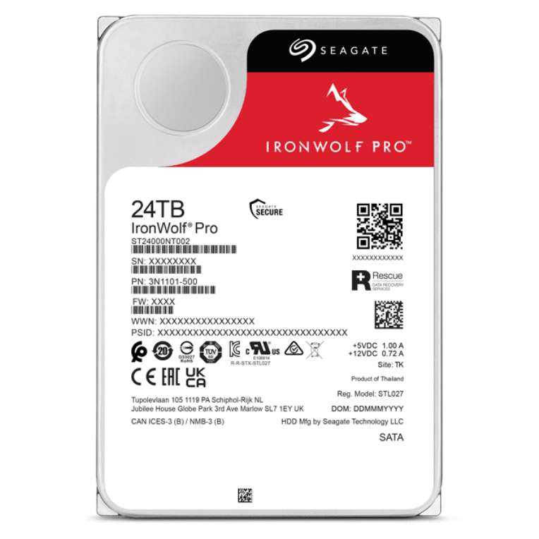 Disco Duro Seagate 24TB Ironwolf Pro miniatura 5