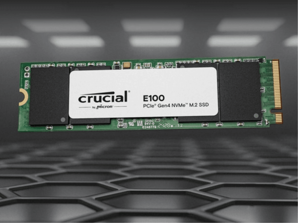 Disco Duro SSD Crucial E100 1TB NVME Gen4 miniatura 3
